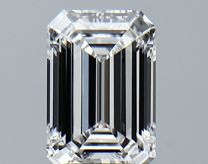 Lab-Grown 2.44 Carat Emerald Cut Diamond color E Clarity VVS2, precious stones, engagement diamonds