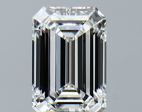 Lab-Grown 2.44 Carat Emerald Cut Diamond color E Clarity VVS2, precious stones, engagement diamonds