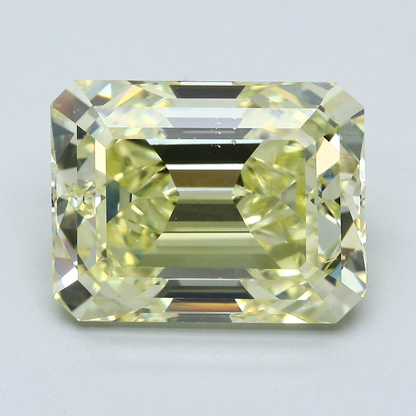 8.66 Carat Emerald Cut Natural Mined Diamond Fancy Intense Fancy Yellow Color SI1 Clarity With GIA Certificate, natural diamonds, precious stones, engagement diamonds