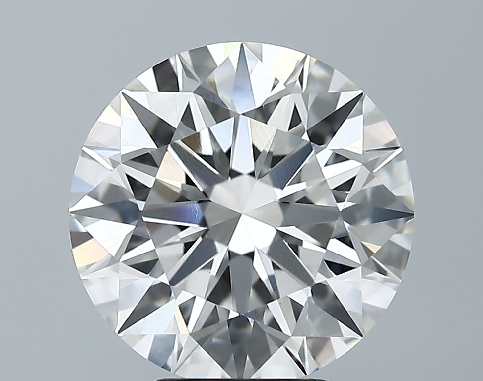 Lab-Grown 4.56 Carat Round Brilliant Diamond color F Clarity VS1, precious stones, engagement diamonds