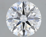 Lab-Grown 2.33 Carat Round Brilliant Diamond color E Clarity VVS1 With GIA Certificate, precious stones, engagement diamonds