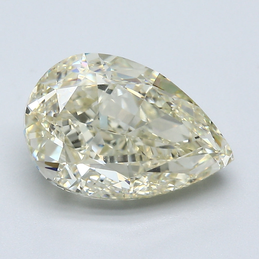 4.18 Carat Pear Shape Natural Mined Diamond W Color VS1 Clarity With GIA Certificate, natural diamonds, precious stones, engagement diamonds