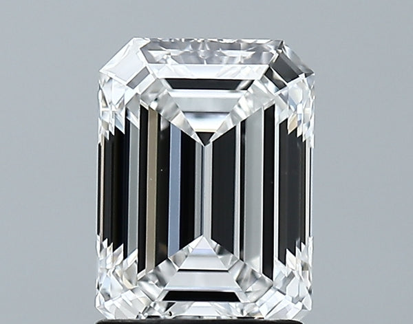 Lab-Grown 1.72 Carat Emerald Cut Diamond color E Clarity VVS2 With GIA Certificate, precious stones, engagement diamonds