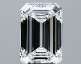 Lab-Grown 4.55 Carat Emerald Cut Diamond color D Clarity VS1 With GIA Certificate, precious stones, engagement diamonds