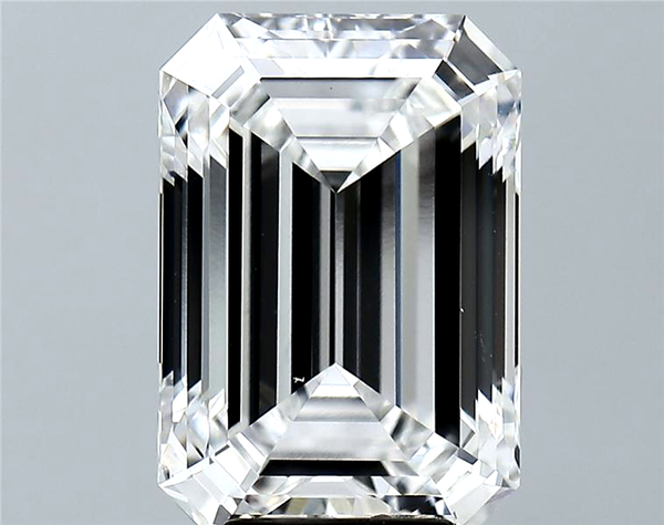 Lab-Grown 6.19 Carat Emerald Cut Diamond color F Clarity VS1 With GIA Certificate, precious stones, engagement diamonds