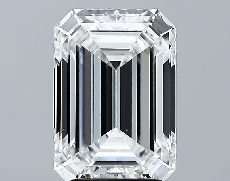 Lab-Grown 3.84 Carat Emerald Cut Diamond color E Clarity VS2 With GIA Certificate, precious stones, engagement diamonds