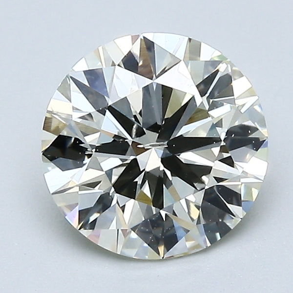 1.72 Carat Round Brilliant Natural Mined Diamond N Color SI2 Clarity With GIA Certificate, natural diamonds, precious stones, engagement diamonds