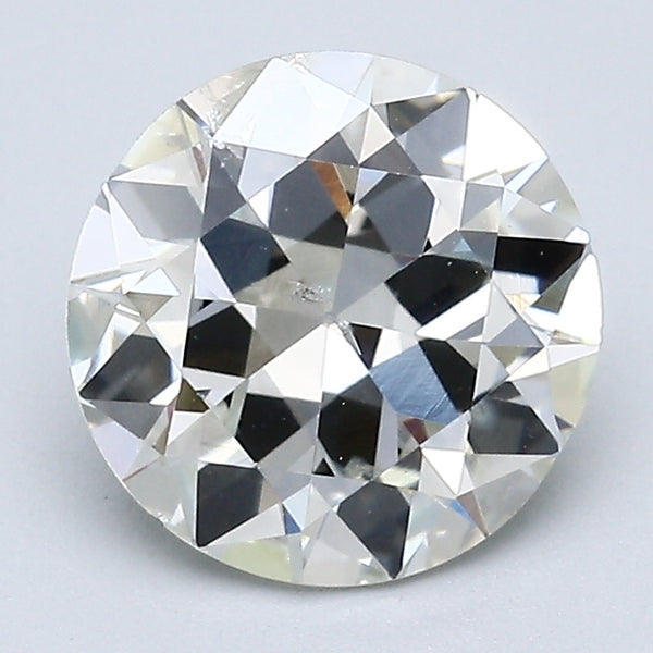 2.34 Carat Old European Cut Diamond color J Clarity I2, natural diamonds, precious stones, engagement diamonds