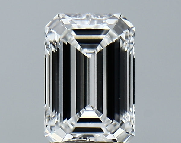 Lab-Grown 2.10 Carat Emerald Cut Diamond color E Clarity VS1 With GIA Certificate, precious stones, engagement diamonds