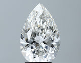 Lab-Grown 3.05 Carat Pear Shape Diamond color G Clarity VS1 With GIA Certificate, precious stones, engagement diamonds