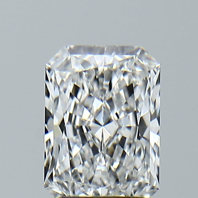 Lab-Grown 1.40 Carat Radiant Cut Diamond color D Clarity VS1, precious stones, engagement diamonds