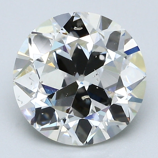 2.41 Carat Old European Cut Estate Natural Mined Diamond J Color SI2 Clarity With GIA Certificate, natural diamonds, precious stones, engagement diamonds