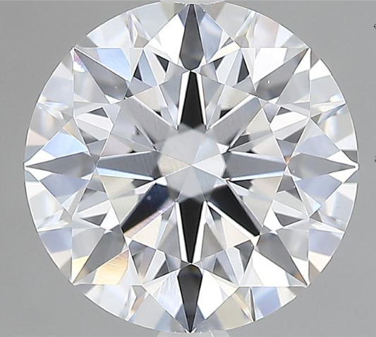 Lab-Grown 2.71 Carat Round Brilliant Diamond color D Clarity VVS2 With GIA Certificate, precious stones, engagement diamonds