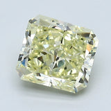 1.52 Carat Radiant Cut Diamond color Fancy Light  Yellow Clarity VVS2, natural diamonds, precious stones, engagement diamonds