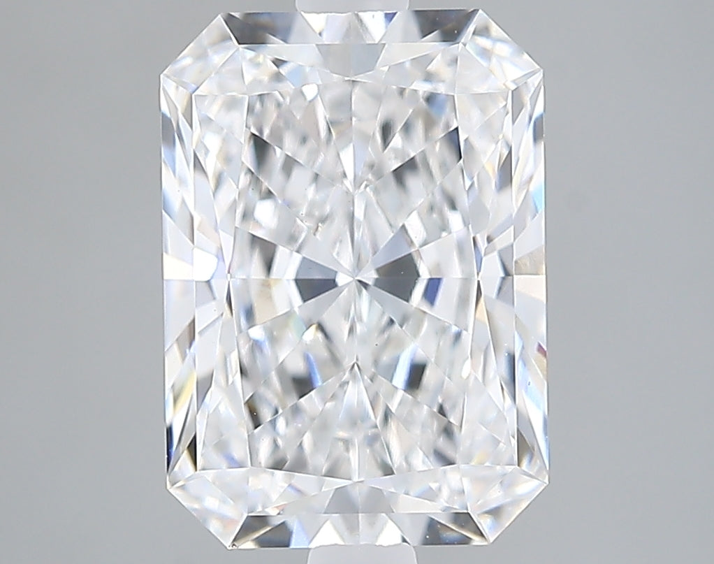 Lab-Grown 2.95 Carat Radiant Cut Diamond color D Clarity VS1 With GIA Certificate, precious stones, engagement diamonds