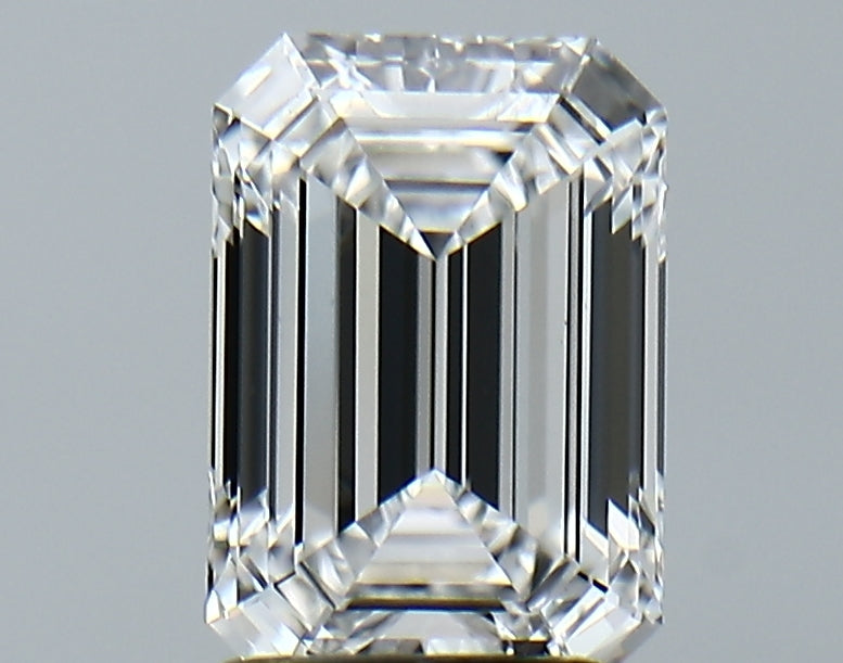 Lab-Grown 2.12 Carat Emerald Cut Diamond color E Clarity VS1 With GIA Certificate, precious stones, engagement diamonds