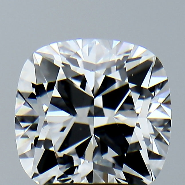 Lab-Grown 2.58 Carat Square Cushion Cut Diamond color E Clarity VS1, precious stones, engagement diamonds