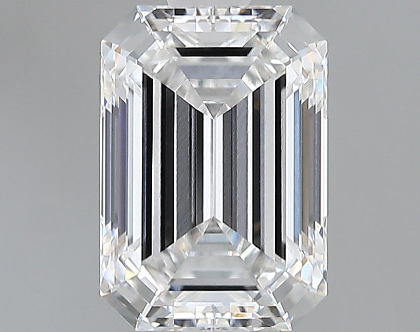 Lab-Grown 1.54 Carat Emerald Cut Diamond color E Clarity VVS2, precious stones, engagement diamonds