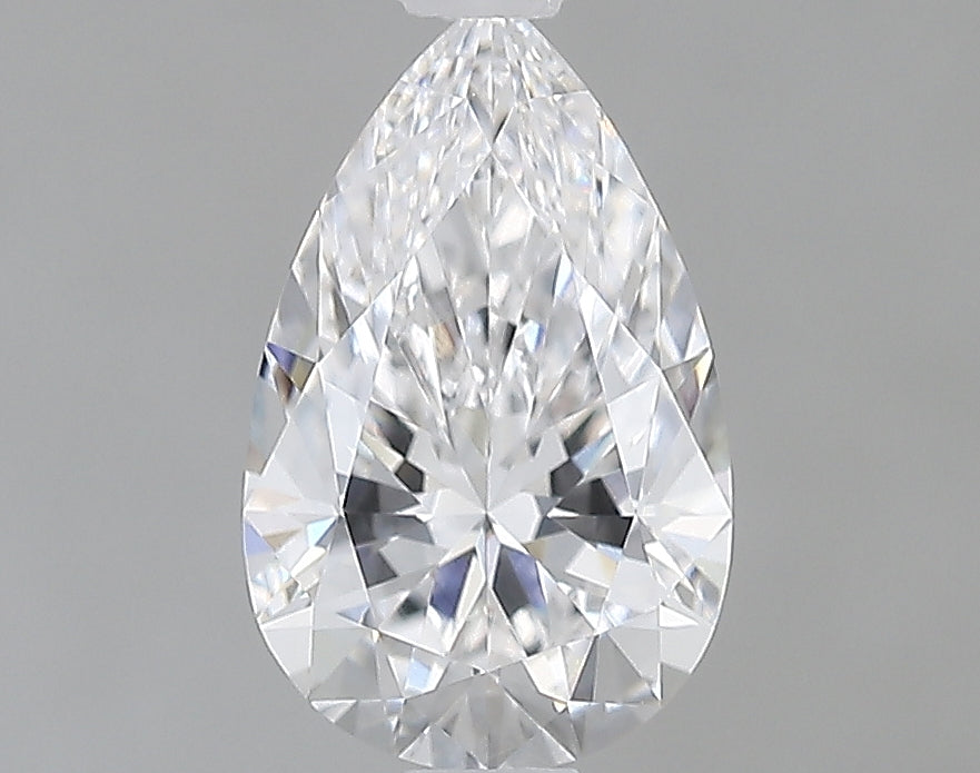 Lab-Grown 1.01 Carat Pear Shape Diamond color E Clarity VVS2 With GIA Certificate, precious stones, engagement diamonds