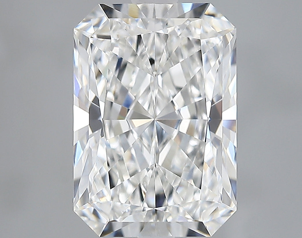 Lab-Grown 3.14 Carat Radiant Cut Diamond color E Clarity VVS2, precious stones, engagement diamonds