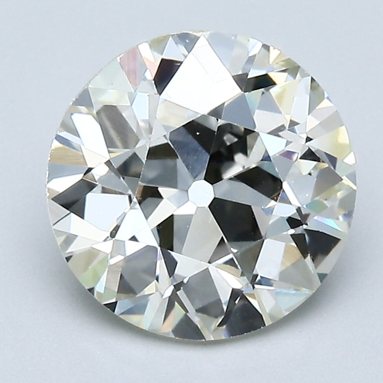 2.46 Carat Old European Cut Antique Natural Mined Diamond L Color VS1 Clarity With GIA Certificate, natural diamonds, precious stones, engagement diamonds