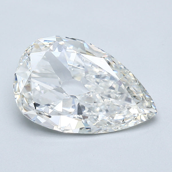 2.71 Carat Pear Shape Diamond color H Clarity VS2, natural diamonds, precious stones, engagement diamonds