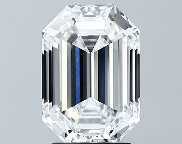 Lab-Grown 3.04 Carat Emerald Cut Diamond color E Clarity VVS2 With GIA Certificate, precious stones, engagement diamonds