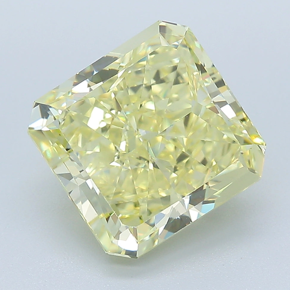 4.52 Carat Radiant Cut Natural Mined Diamond Fancy Intense Fancy Yellow Color VS2 Clarity With GIA Certificate, natural diamonds, precious stones, engagement diamonds