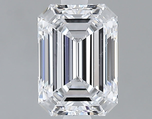 Lab-Grown 1.36 Carat Emerald Cut Diamond color D Clarity VS1 With GIA Certificate, precious stones, engagement diamonds