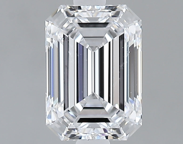 Lab-Grown 1.36 Carat Emerald Cut Diamond color D Clarity VS1 With GIA Certificate, precious stones, engagement diamonds