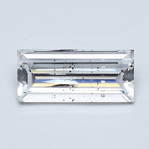 0.89 Carat Baguette Shape Natural Mined Diamond D Color I2 Clarity With GIA Certificate, natural diamonds, precious stones, engagement diamonds
