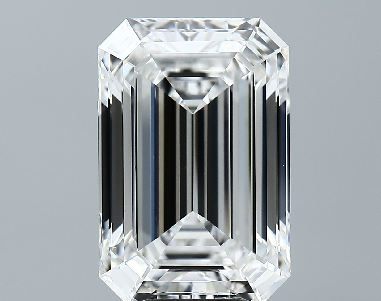 Lab-Grown 7.09 Carat Emerald Cut Diamond color E Clarity VS1, precious stones, engagement diamonds