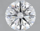 Lab-Grown 1.57 Carat Round Brilliant Diamond color E Clarity VVS2 With GIA Certificate, precious stones, engagement diamonds