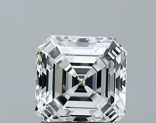 Lab-Grown 1.01 Carat Asscher Cut Diamond color D Clarity VVS2 With GIA Certificate, precious stones, engagement diamonds