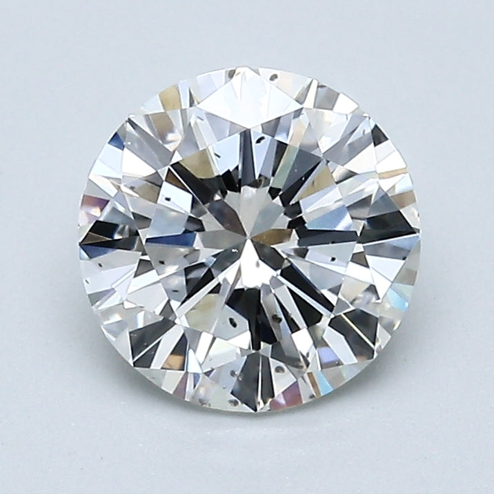 1.51 Carat Round Brilliant Natural Mined Diamond H Color SI2 Clarity With GIA Certificate, natural diamonds, precious stones, engagement diamonds