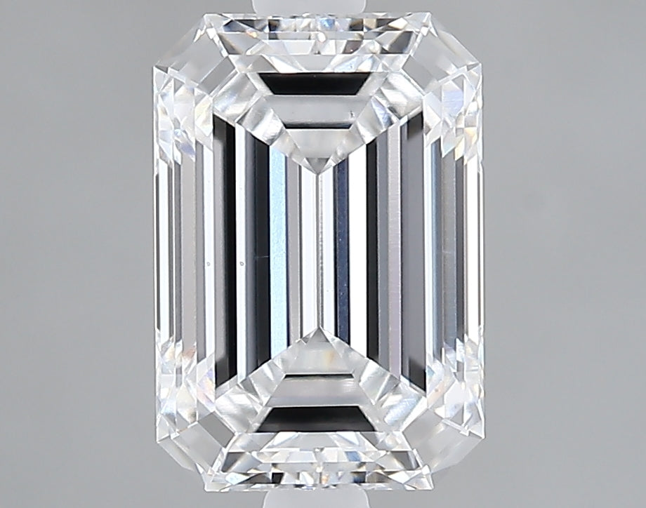 Lab-Grown 2.11 Carat Emerald Cut Diamond color E Clarity VS2 With GIA Certificate, precious stones, engagement diamonds