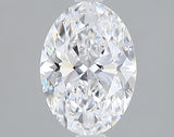 Lab-Grown 1.04 Carat Oval Shape Diamond color D Clarity VVS2 With GIA Certificate, precious stones, engagement diamonds