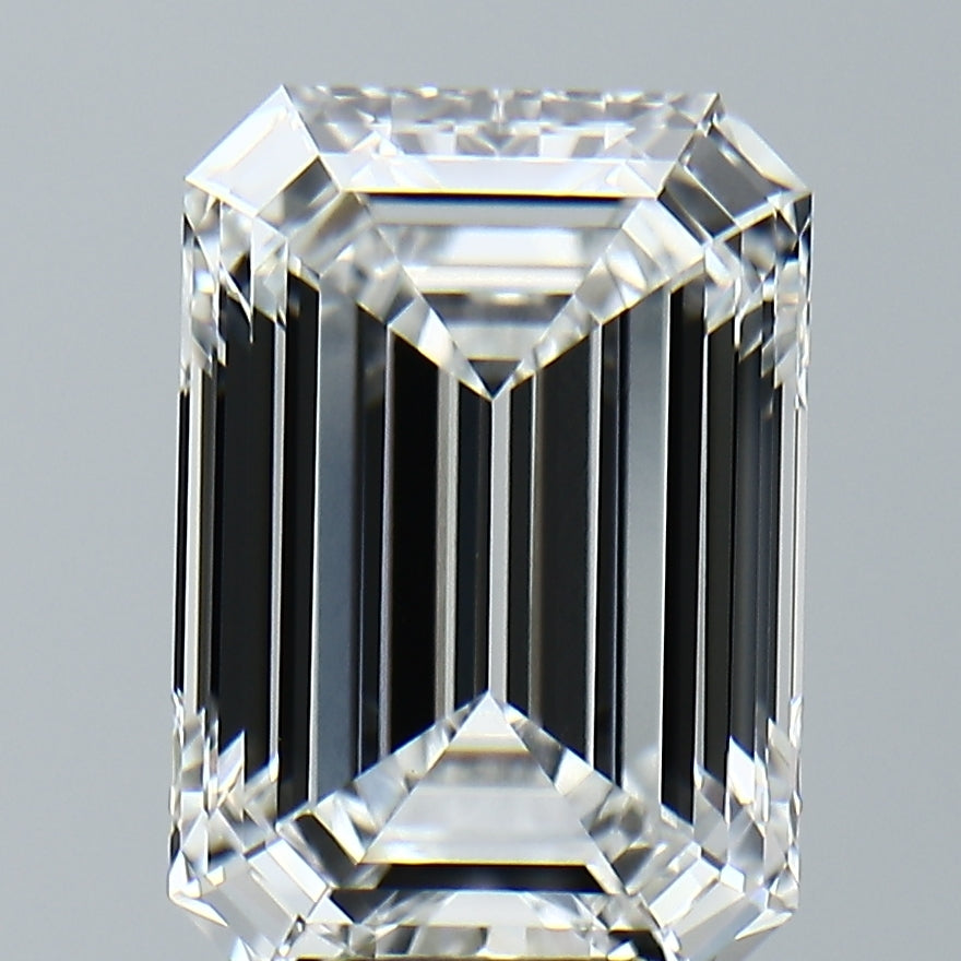 Lab-Grown 5.64 Carat Emerald Cut Diamond color E Clarity VVS2, precious stones, engagement diamonds