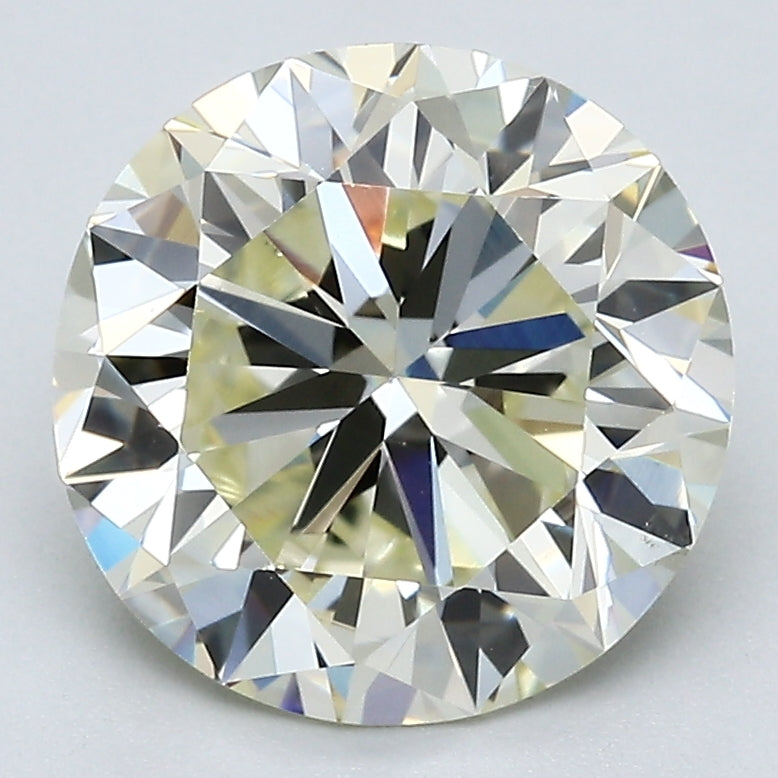 3.50 Carat Round Brilliant Diamond color N Clarity VS2, natural diamonds, precious stones, engagement diamonds