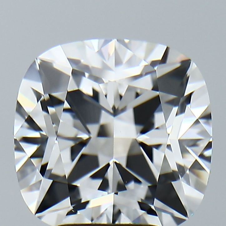 Lab-Grown 4.10 Carat Square Cushion Cut Diamond color E Clarity VVS2, precious stones, engagement diamonds