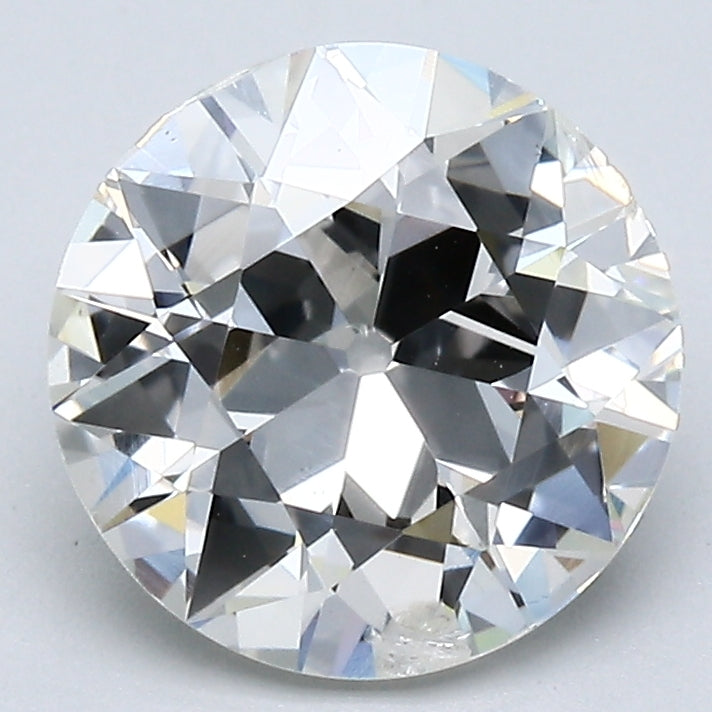 2.50 Carat Old European Cut Antique Natural Mined Diamond J Color I1 Clarity With GIA Certificate, natural diamonds, precious stones, engagement diamonds