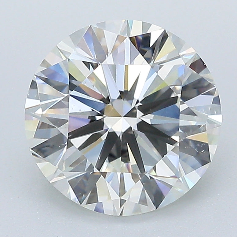 3.01 Carat Round Brilliant Natural Mined Diamond I Color SI1 Clarity With GIA Certificate, natural diamonds, precious stones, engagement diamonds