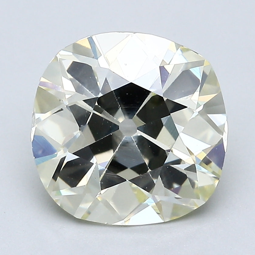 Natural 3.55 Carat Old Miner Cut Diamond S-VS2 with GIA Certificate, natural diamonds, precious stones, engagement diamonds
