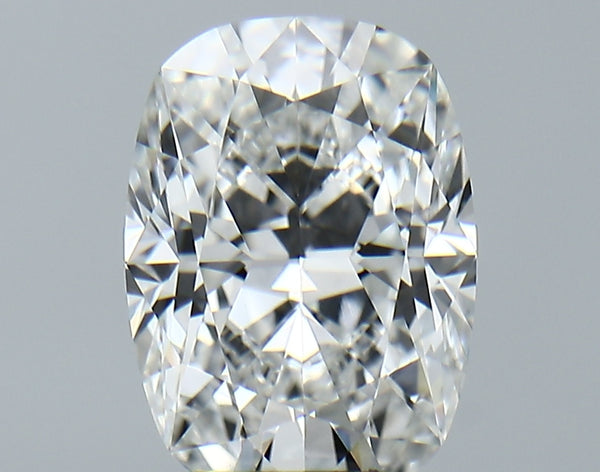 Lab-Grown 3.42 Carat Cushion Brilliant Diamond color E Clarity VVS2, precious stones, engagement diamonds
