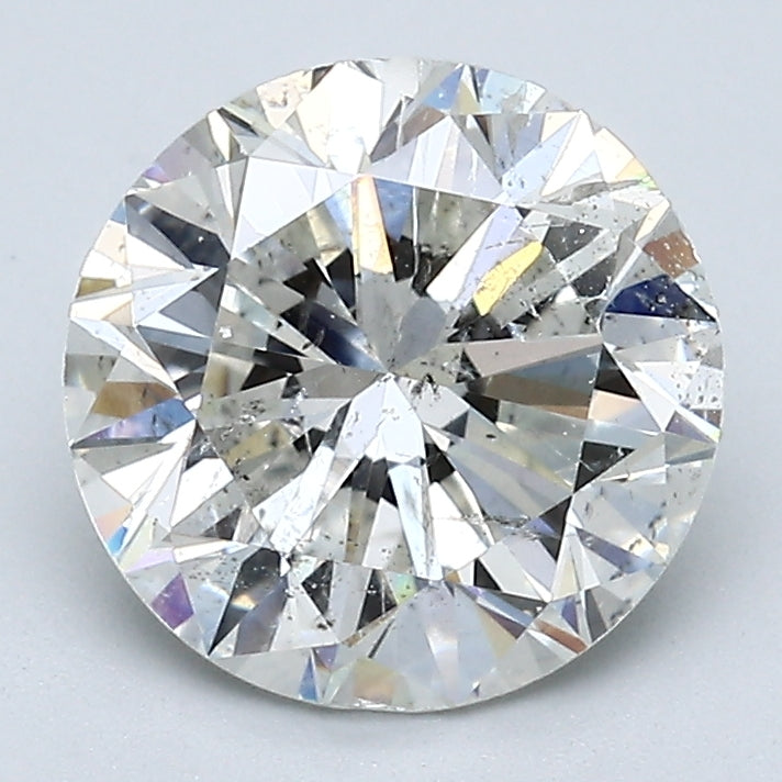 2.77 Carat Round Brilliant Natural Mined Diamond I Color I1 Clarity With GIA Certificate, natural diamonds, precious stones, engagement diamonds