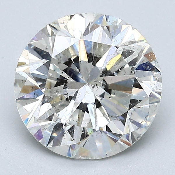 2.77 Carat Round Brilliant Natural Mined Diamond I Color I1 Clarity With GIA Certificate, natural diamonds, precious stones, engagement diamonds