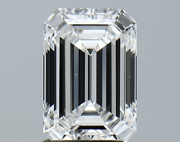 Lab-Grown 2.13 Carat Emerald Cut Diamond color E Clarity VVS2 With GIA Certificate, precious stones, engagement diamonds