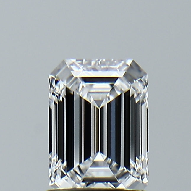 Lab-Grown 1.05 Carat Emerald Cut Diamond color D Clarity VVS2, precious stones, engagement diamonds