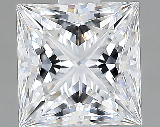 Lab-Grown 1.22 Carat Princess Cut Diamond color E Clarity VVS2, precious stones, engagement diamonds