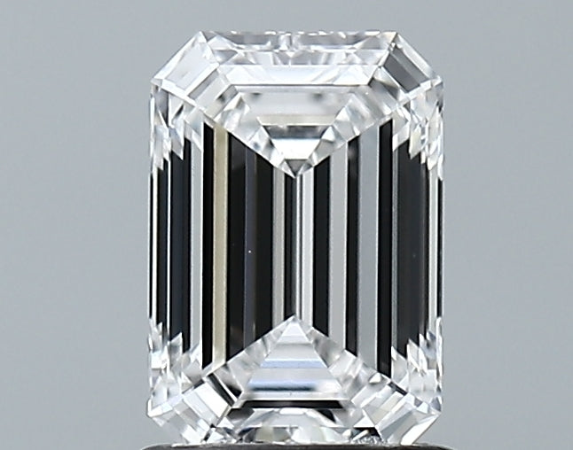 Lab-Grown 1.06 Carat Emerald Cut Diamond color D Clarity VVS1 With GIA Certificate, precious stones, engagement diamonds